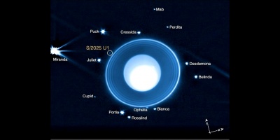 El telescopio James Webb descubre una nueva luna que orbita alrededor de Urano