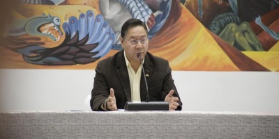 Arce convoc a los vencedores de la primera vuelta en Bolivia para informarles de la situacin del pas