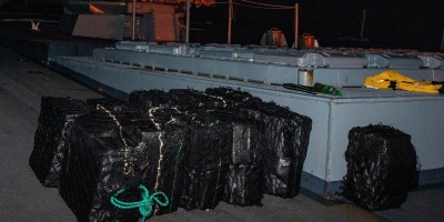 Un destructor de EEUU se incauta de casi 560 kilos de cocana en el este del Pacfico