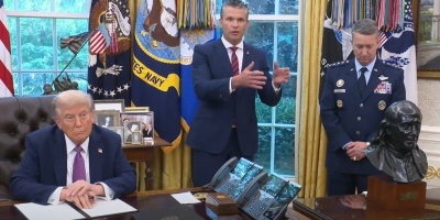 Trump firma la orden ejecutiva que renombra al Pentgono como Departamento de Guerra: "Es un mensaje de victoria"