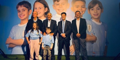 Conaprole inaugur su stand en la Expo Prado con presencia institucional y espritu celeste