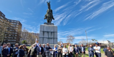 El Partido Nacional le rindi homenaje al caudillo Aparicio Saravia a 121 aos de su muerte