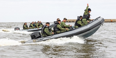 Los ejercicios de los marines estadounidenses en aguas nacionales fueron parte de un intercambio acadmico sin armamento 
