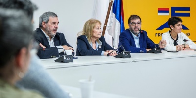 El secretariado del Frente Amplio se reuni para abordar el intento de la oposicin de instalar relatos sobre la situacin de la comuna