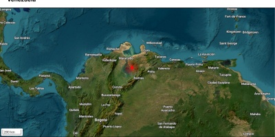 Un terremoto de magnitud 6 sacudi el oeste de Venezuela 