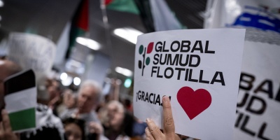 La nueva flotilla est a unos 350 kilmetros de la costa de Gaza