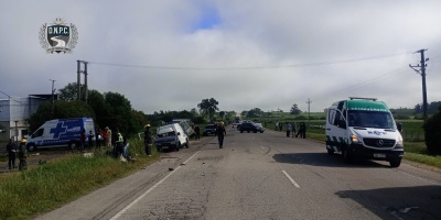 Un fallecido y ocho lesionados en accidente prximo a Tala