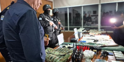 La polica fue desplegada en San Jos de Mayo y se efectuaron 11 allanamientos con 7 detenidos a ser investigados por narcotrfico