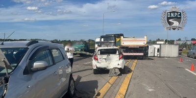 Mltiple choque en ruta 102 dej al menos 9 lesionados