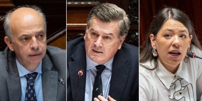 El senador nacionalista Javier Garca dijo que el oficialismo se neg a hablar de construccin de las patrulleras ocenicas en la comisin de presupuesto