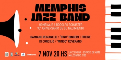 La Memphis Jazz Band le rinde tributo al trompetista, vocalista y fundador del grupo, Rodolfo Schuster