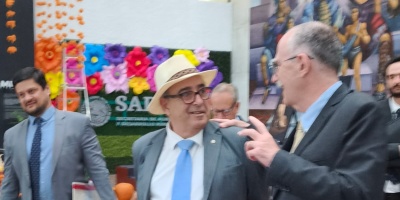 Fratti se rene con autoridades de Mexico para avanzar en la apertura de nuevos mercados agropecuarios