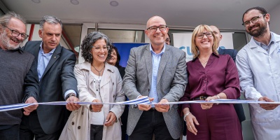El presidente de ASSE, lvaro Danza, inaugur un tomgrafo en el Hospital del Cerro
