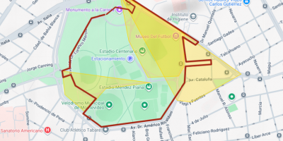 Se registran varios cortes de calles en la zona del Centenario por el recital de Shakira 