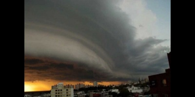 Emitieron un llamado de atencin de nivel amarillo por tormentas intensas y lluvias abundantes