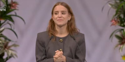 Yo s que volver a Venezuela muy pronto, dijo la hija de Mara Corina Machado en la ceremonia del Nobel