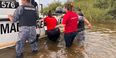 Una mujer intent� suicidarse arroj�ndose del Puente Internacional General Artigas