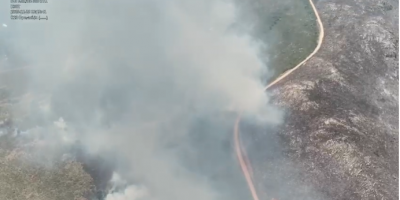 M�s de 230 hect�reas son afectadas en el incendio de Lavalleja, que este domingo pas� a estar controlado