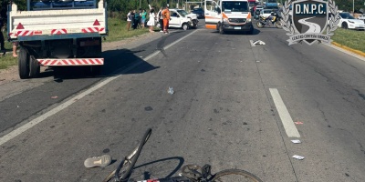 Ciclista muri� en un siniestro en zona de El Monarca