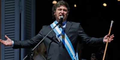 El presidente Javier Milei llega hoy a Davos