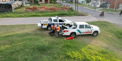 La Polic�a incaut� casi una decena de motos en situaci�n irregular e identific� a varios menores de edad en Mercedes