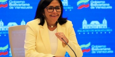 Delcy Rodr�guez insta a EEUU a dejar de interferir en asuntos de Venezuela: "Ya basta de �rdenes"