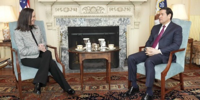  Machado ve en su encuentro con Rubio una muestra de que Venezuela es "prioridad" para Trump