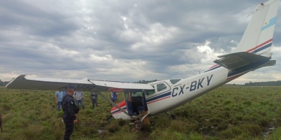 Regres� por tierra la avioneta que hab�a sido robada del Aeroclub de Rivera y encontrada en Paraguay
