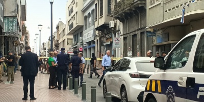 Cavaron un t�nel para robar un banco en Ciudad Vieja, la Polic�a frustr� el intento y detuvo a 9 personas