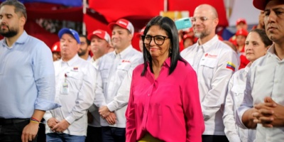 Delcy Rodr�guez asegura que Venezuela tendr� "elecciones libres y justas"