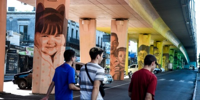 La Polic�a reconstruy� el homicidio de Joaqu�n Ariel Kl�ver Otarola en Paso Molino