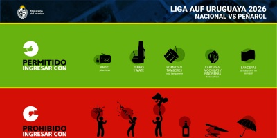 Interior dispuso de 739 agentes para el juego cl�sico del domingo entre Nacional y Pe�arol