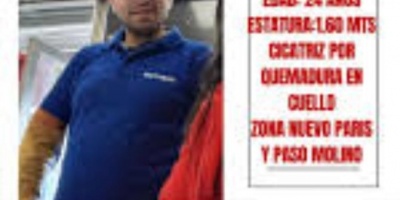 Vecinos de Nuevo Paris y Paso Molino se concentran para pedir ayuda por joven desaparecido