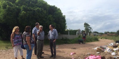 Garc recorri barrios y cuestion gestin del FA
