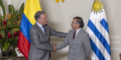 Yamand� Orsi se reuni� con Gustavo Petro en la previa a la 10� cumbre de la Celac