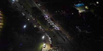 Tres anillos de seguridad arm� la Polic�a para la seguridad de la Semana de la Cerveza