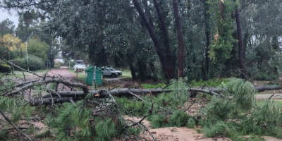 Inumet registr� r�fagas de 111 kil�metros y anunci� nuevas lluvias el fin de semana para norte    