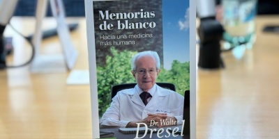 Walter Dressel y su nuevo libro "Memorias de blanco"