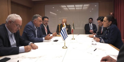 Encuentro entre Orsi y Sheinbaum reafirma v�nculo entre Uruguay y M�xico