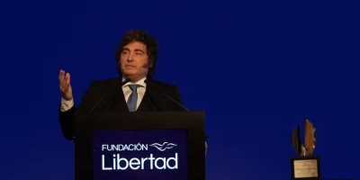 Presidente Milei reapareci� p�blicamente