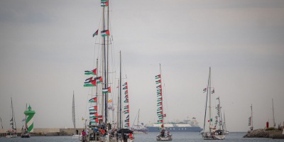 La Flotilla de la Libertad denunci� "intentos de intercepci�n" por parte de buques que creen israel�es en aguas cercanas a Grecia