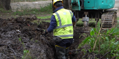 OSE renueva red de tuber�as que atiende a 150 familias en el Cerro