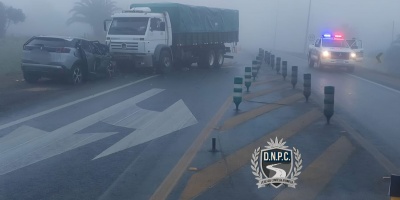 Choque frontal dej� un hombre de 42 a�os en grave estado 
