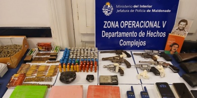 La Justicia de Maldonado formaliz� a Ricardo P�rez, alias "el Kane", con 180 d�as de prisi�n preventiva tras detenerlo en un operativo donde se incautaron drogas, armas y municiones 
