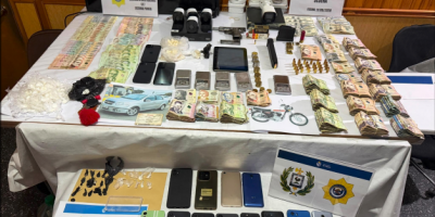 Cuatro allanamientos simult�neos y seis detenidos en San Jos� 