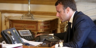 Resultaron heridas 18 personas por la explosi�n de dos bombas cerca del hotel en el que se aloja Macron en Damasco