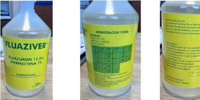 Desde el Ministerio de Ganader�a advierten por la circulaci�n de FLUAZIVER, un garrapaticida bovino no habilitado por la cartera