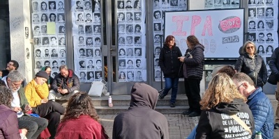 Sindicato de Docentes de Formaci�n en Educaci�n ocupa el IPA en rechazo al plan de titulaci�n por adquisici�n de saberes