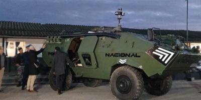 Se rompi� el primer blindado militar C�ndor luego de menos de un d�a de empezar a usarse