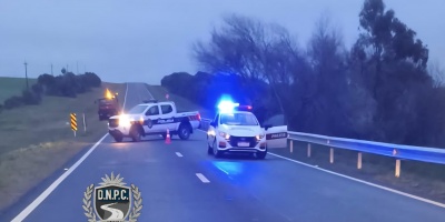 Tr�gico siniestro fatal en Ruta 16: hallazgo de cuerpo sin vida y posterior atropello en Aguas Dulces